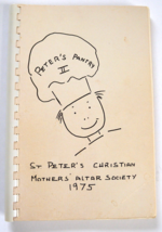 Harper Woods MI St. Peter&#39;s Chistian Church Cookbook by Mothers&#39; Altar Society - £19.68 GBP