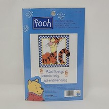 Leisure Art Sew Disney Pooh & Tigger Counted Cross Stitch Kit Splendiferous - $11.87