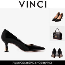 The Brunello Black Patent Leather Pump Women Shoe image 15