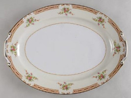 Antique, Occupied Japan, Hira China HIR23 Gold Trimmed, 15&quot; Oval Serving... - £48.06 GBP