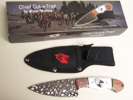 Frost CutleryChief cut a trail 8&quot; fixed Blade Wood/Plastic Handle 18-206... - $17.49