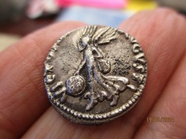 Vitellius denarius , good choice. afordable piece , Libertas walking - $145.15