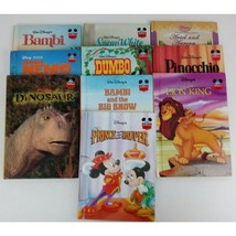 Lot of 10 Walt Disney Wonderful World Of Reading Hardcover Books Titles Below - £22.79 GBP