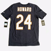 Nike Chicago Bears Jordan Howard T Shirt  Cut Blue White Orange Men&#39;s Medium - $14.49