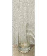 Tall Beer Drinking Glass Tumbler Clear Glass - $7.82
