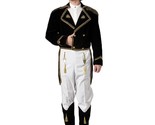 Deluxe Napoleon Bonaparte Theatrical Quality Costume, XLarge Black - £314.64 GBP