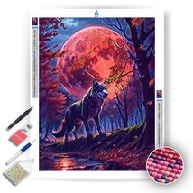 Crimson Moon - Diamond Painting Kit - £15.67 GBP+