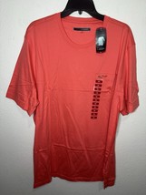Greg Norman Men’s Luxury Cotton Orange Short Sleeve T Shirt Size XL - $376.15 MXN