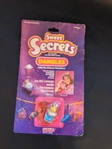 1985 Sweet Secrets Dangles Ice Cream Bath Tub Bear Charm Galoob 4630 NEW AS IS - £71.83 GBP