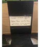GREAT WHITE + BON JOVI + AC/DC Live On VHS - $40.60 CAD