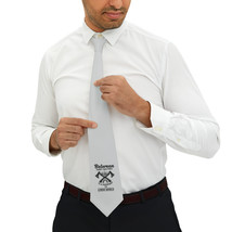 Custom Printed Necktie: Vivid Colors, Silky Finish, Keeper Loop - Polyester - $22.66