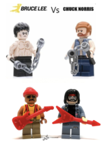 Action Movie Stars or Cheech and Chong minifigures building blocks 2pc sets - $24.99