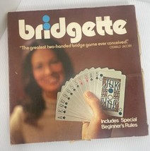 Vintage 1972 Bridgette Game By Alfred Sheinwold - Gamut Of Games Great C... - $16.36