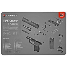 TekMat, For SIG SAUER P365 365 Pistol Mat,  11&quot;x17&quot;, Gray - £8.00 GBP