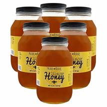 Slide Ridge Raw Honey 3 lbs Squeeze Bottle, All Natural &amp; Unfiltered 6 Pack - $139.99