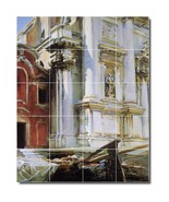 John Sargent City Painting Ceramic Tile Mural BTZ07921 - $273.54 CAD+