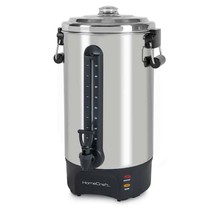 100-Cup Stainless Steel Coffee Urn with 2-Spigots - £90.42 GBP
