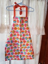 Child/Youth Lined Cotton Apron w/pockets - Cupcakes - Child Med (5T - 6T) - £10.26 GBP