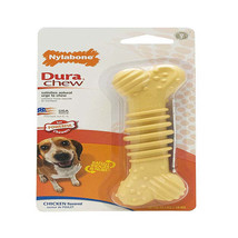 Nylabone Power Chew Textured Dog Bone Chew Toy Flavor Medley 1ea/Medium/Wolf - U - £9.45 GBP
