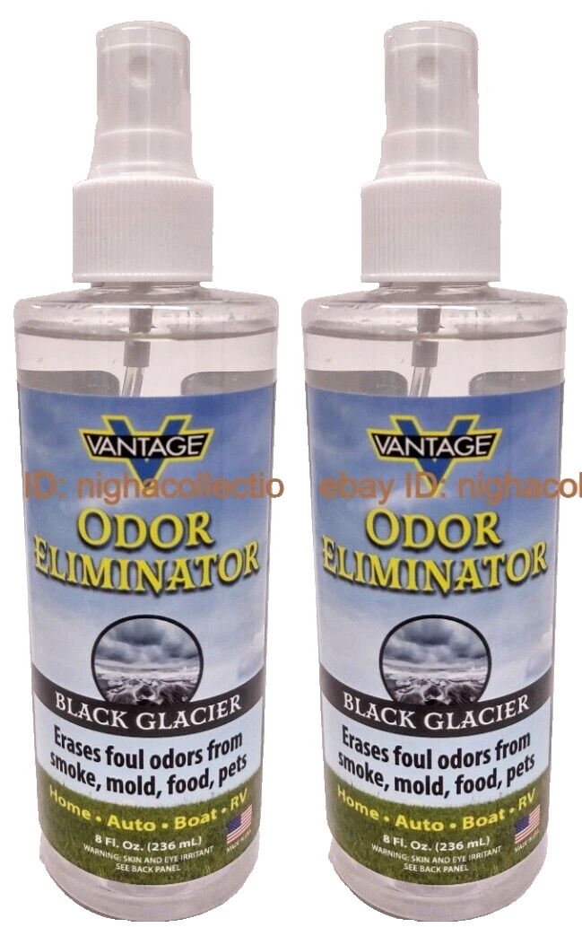( lot 2 )  Vntage Odor Eliminator Black Glacier 8 oz each - $31.15 CAD