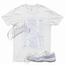 White KING T Shirt for J1 11 Low WMNS Pure Violet Purple Arctic Punch 1 Mid - £20.25 GBP+
