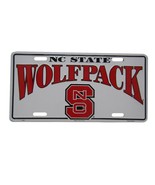 North Carolina Wolfpack NCS State 6&quot;x12&quot; Aluminum License Plate Tag - $6.67 CAD
