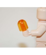 Orange Round Light Clear Object Construction Piece Toys Minifigures - $1.35