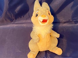 Disney Ty Beanie Babies Thumper Bunny Rabbit Bambi 9&quot; Stuffed Animal Sof... - $8.59