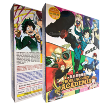 Anime DVD My Hero Academia Complete Series Sea 1-5 (1-113End) Eng Dub +3Movies - £40.42 GBP