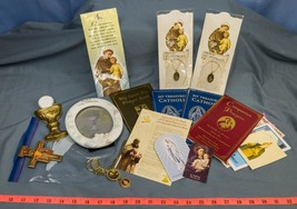 Vintage Lot Catholic Religious Prayer Cards Pope Jesus Mary etc. dq - $91.03