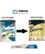 Glucerna Triple Care Diabetic Milk Powder Vanilla 850g (EXPRESS SHIPPIING)
