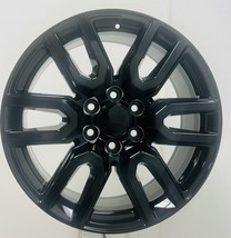 Gloss Black 20&quot; Wheels Rims for 2000-2024 GMC Sierra Yukon Denali Set Of... - $1,088.01