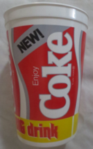 Plastic NEW Coke COCA-COLA THE BIG DRINK Cup Unused 40oz - $4.70