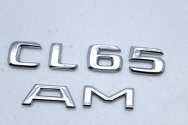 MERCEDES-BENZ CL65 AMG EMBLEM BADGE LETTERING Q7516 image 2