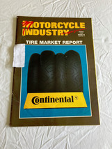 Motorcycle industry magazine tire market report January 1993 issue - $365.56 MXN