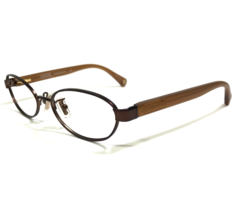 Coach Eyeglasses Frames HC 5032 Randi 9076 Brown Round Oval Full Rim 50-16-135 - £37.19 GBP