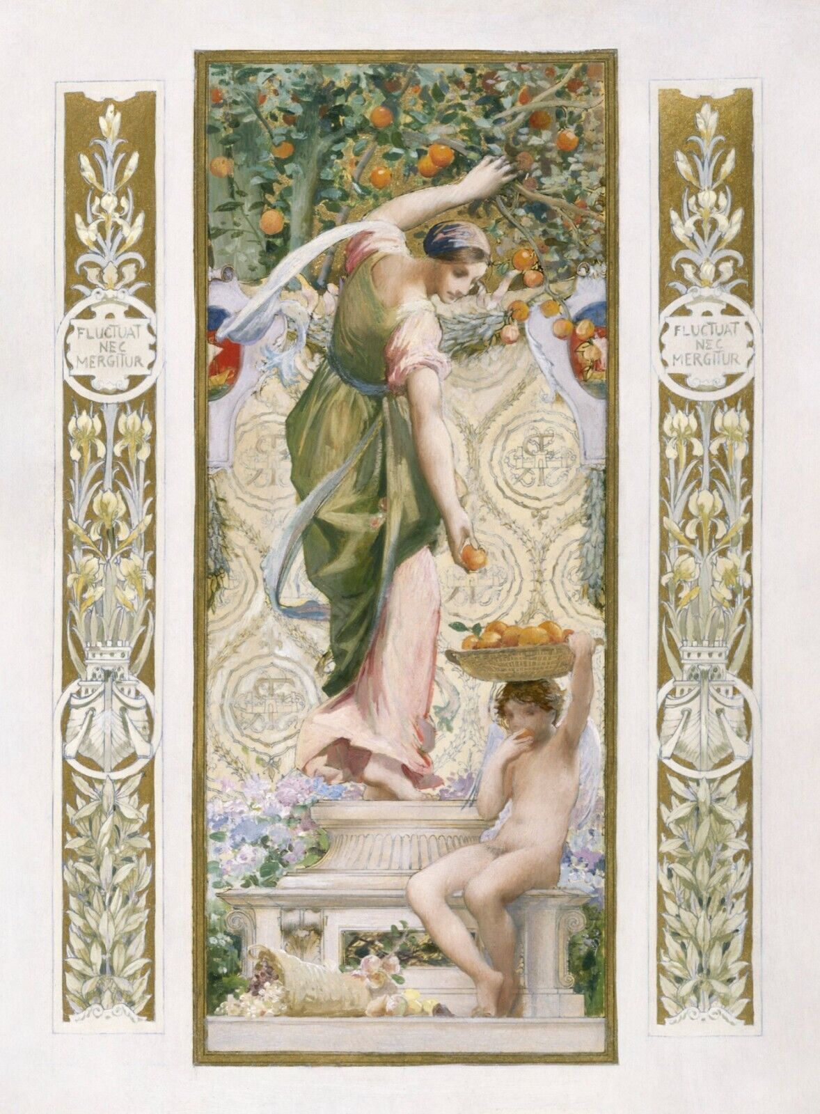Primary image for 13973.Decor Poster.Room interior wall art.Luc-Olivier Merson Nouveau painting