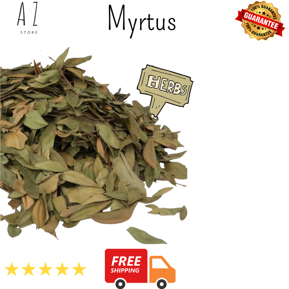 Premium Dried Whole Myrtus communis Leaves Natural ورق آس - $17.09+
