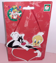 Looney Tunes Sylvester and Tweety Bird Wooden Ornament Kurt Adler 1998 4&quot; - £11.68 GBP