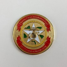 United States Marine Corps Installations East 5th Element of the MAGTF Coin 2&quot;  - £7.77 GBP