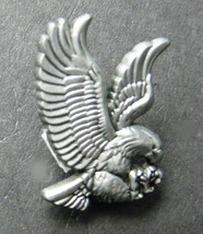 Usa American Eagle Pewter Lapel Pin Badge 3/4 Inch - £4.20 GBP