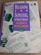 READING FOR SURVIVAL: IN TODAY&#39;S SOCIETY, BOOK 1 By Elsa Woods **BRAND N... - £9.34 GBP