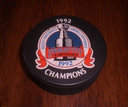1992 West vs East Conference Penguins /NHL Official Championship Game PUCK - £33.76 GBP