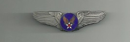 US AIR CORPS FORCES ARMY USAF BIG PEWTER WING PIN - $24.99
