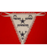 New Sexy Womens DALLAS COWBOYS NFL Gstring Thong Lingerie Panties Underwear - €17,24 EUR
