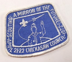 Vtg Mirror 1972 April 21-22nd Chickasaw Council Boy Scouts of America BS... - $10.52