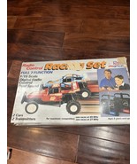VINTAGE 1987 radio control Racing Buggy 2 Cars &amp; 2 Transmitters 1/15 7 F... - $2,439.26 MXN