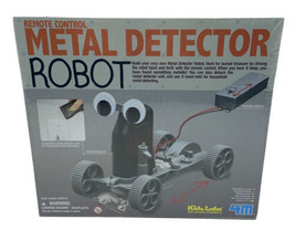 Kidz Labs Remote Control Metal Detector Robot Kit NEW SEALED 4M - £12.69 GBP