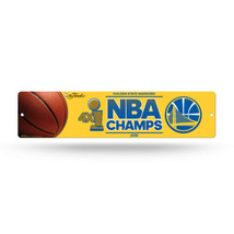 Golden State Warriors 16&quot;x4&quot; 2015 NBA Finals Champs Plastic Street Sign - £8.30 GBP