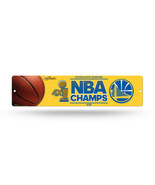 Golden State Warriors 16&quot;x4&quot; 2015 NBA Finals Champs Plastic Street Sign - £8.14 GBP